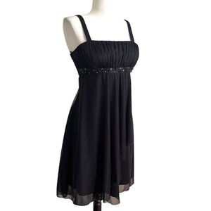 City Triangles Y2K Babydoll Dress S Whimsigot Fairy Grunge Sequin Mesh Festival